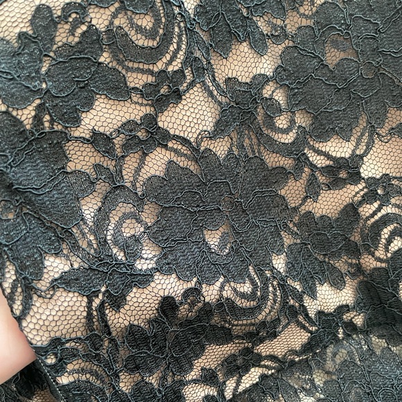 NWT CityChic Black & Tan lace dress - Picture 11 of 12